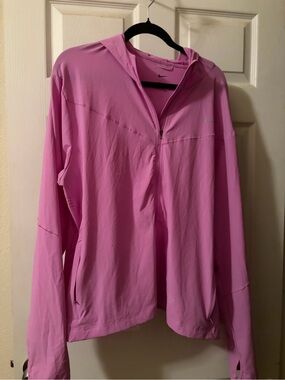 Nike Dri-FIT Lavender/Pink Half-Zip Pullover